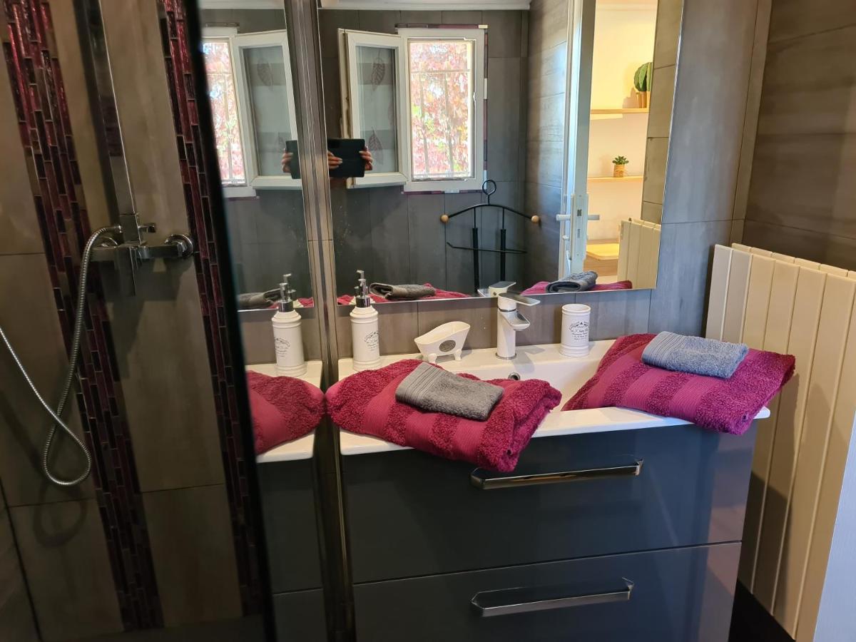 Appartements Dans Villa Privee Avec Piscine, Jardin, Parking Clos, Wifi, Climatisation Мерой Екстериор снимка